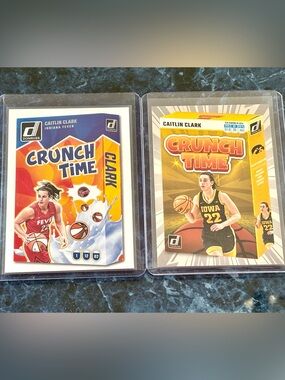 Caitlin Clark Basketball Cards Crunch Time